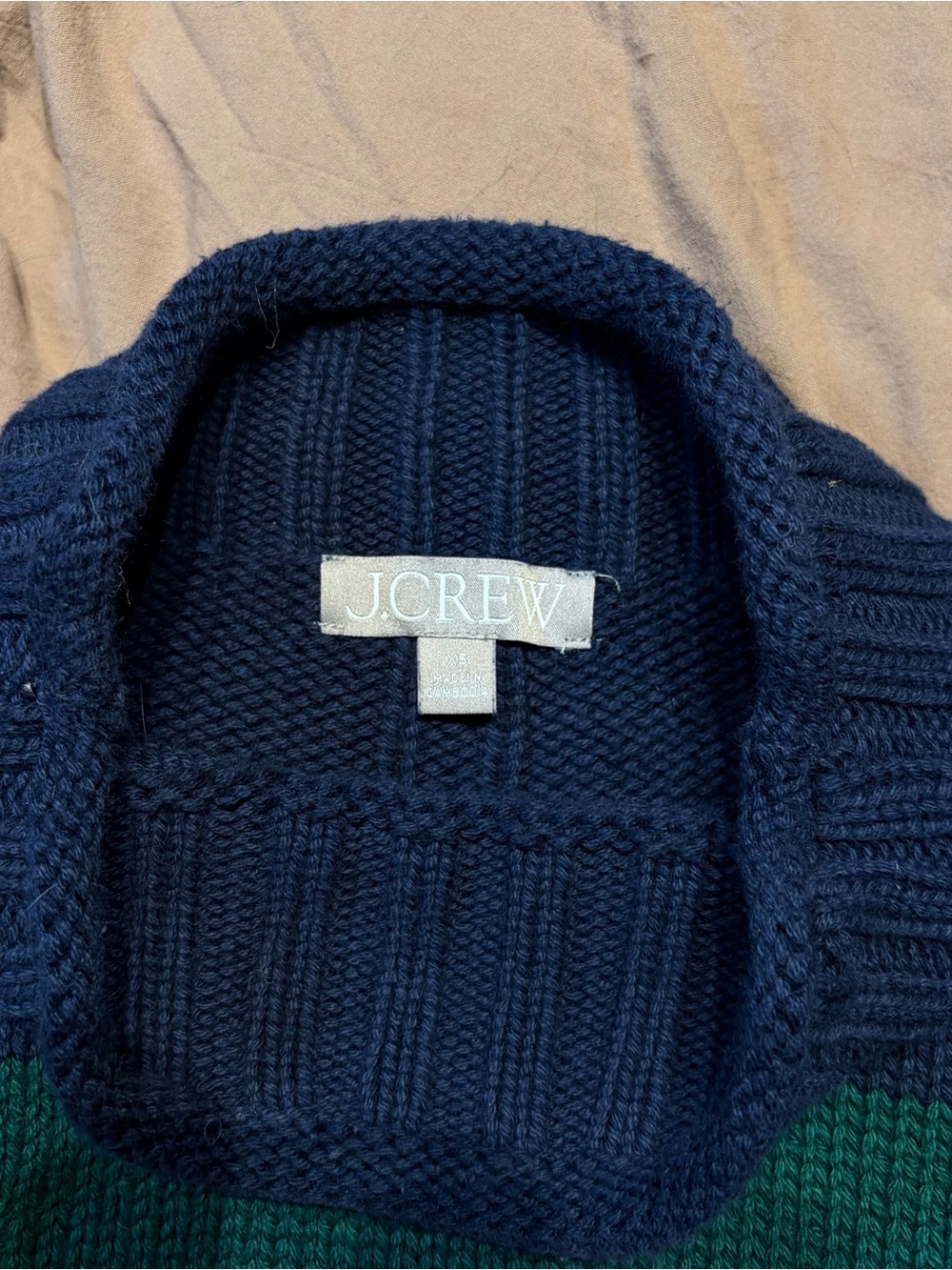 2025 Striped J.Crew Rollneck - Rugby Stripe - Picture 3 of 5